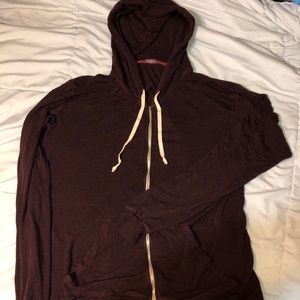 Brandy Melville / J. Galt Burgundy Hoodie